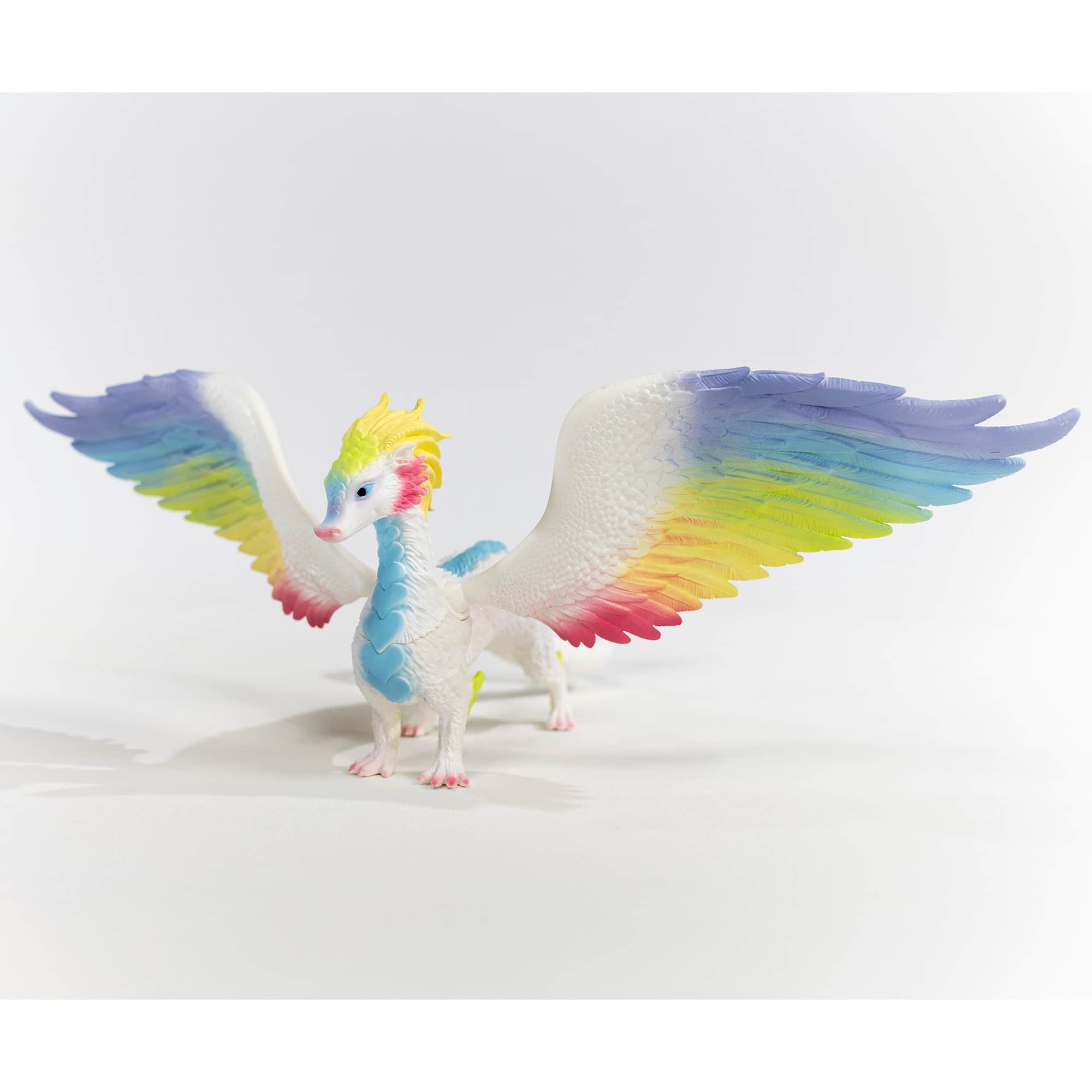 schleich® Bayala® Rainbow Dragon Collectible Figurine with 13" Wingspan